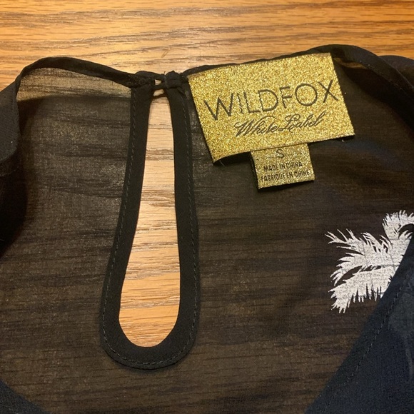 Wildfox White Label Palm Blouse - Picture 6 of 6